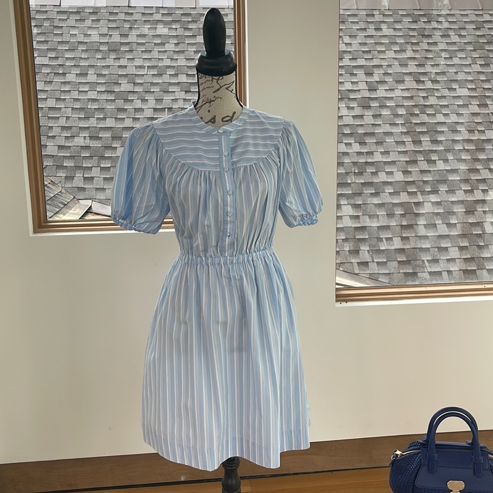 J Crew Puff Sleeve Dress